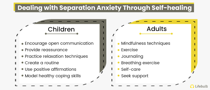 how to cope with separation anxiety