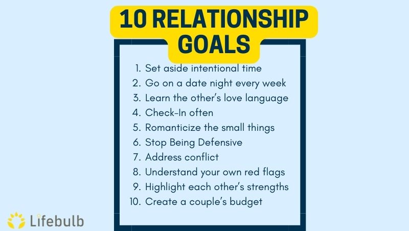 10 Relationship Goals Every Couple Should Have